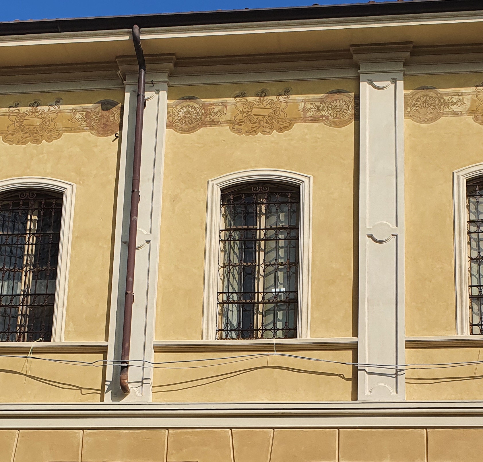 Detail of Zucchi Falcina Facade